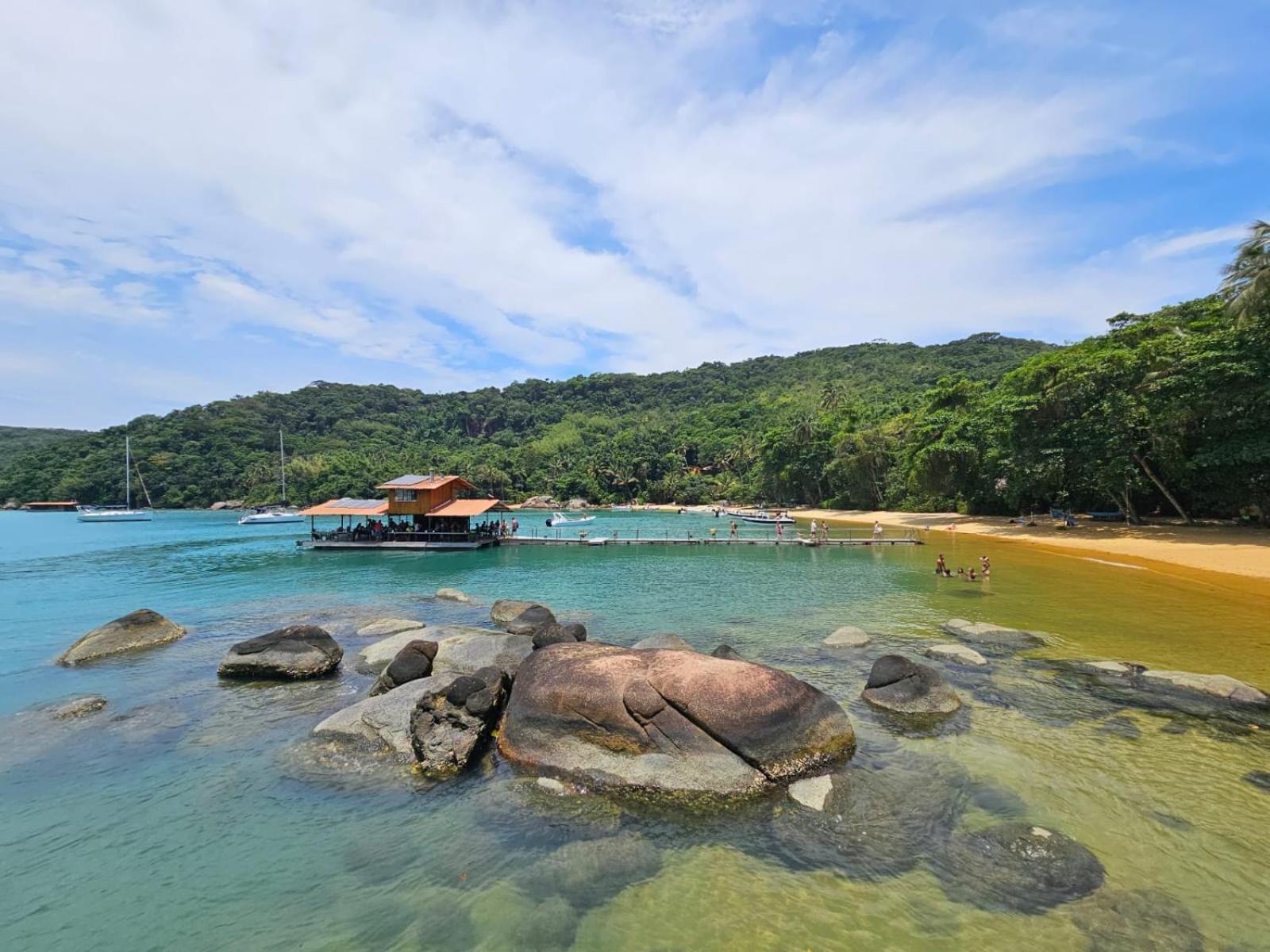 Casa Matatiso - Quartos Em Casa Compartilhada Na Ilha Grande Екстер'єр фото
